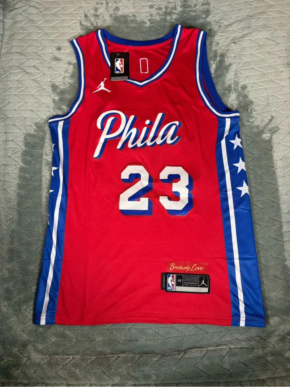 LeBron James Jordan Red & Blue 